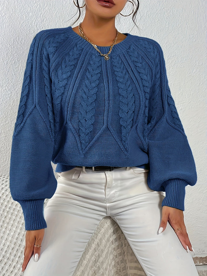 Eleanor | Relaxed Cable-Knit Sweater
