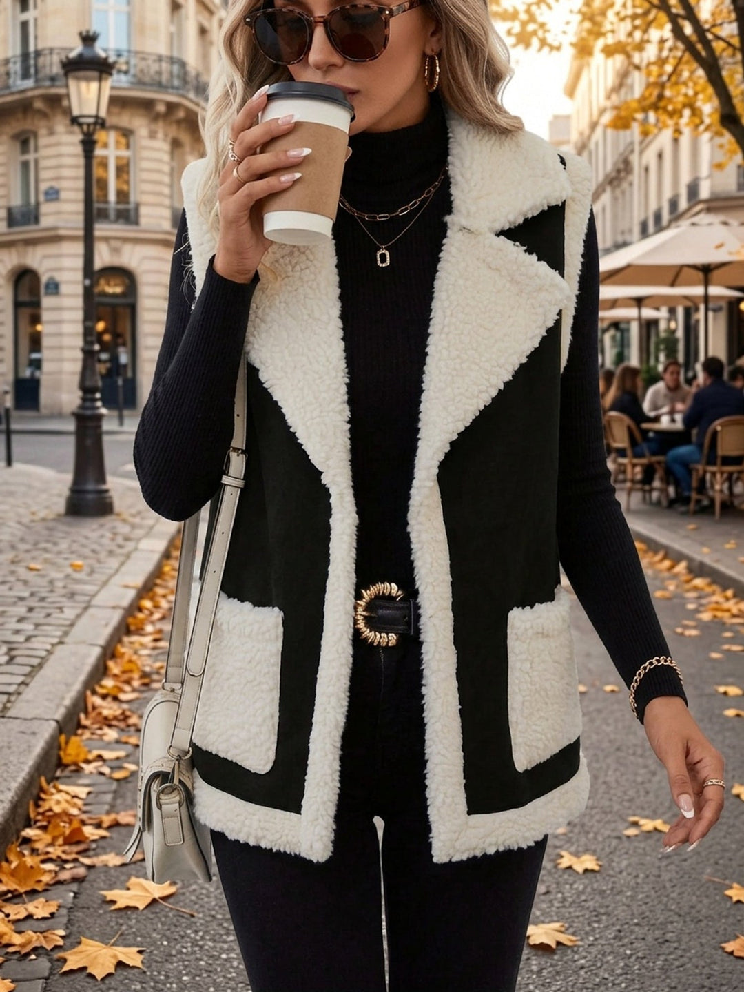 Cecily | Cosy Lined Lapel Gilet