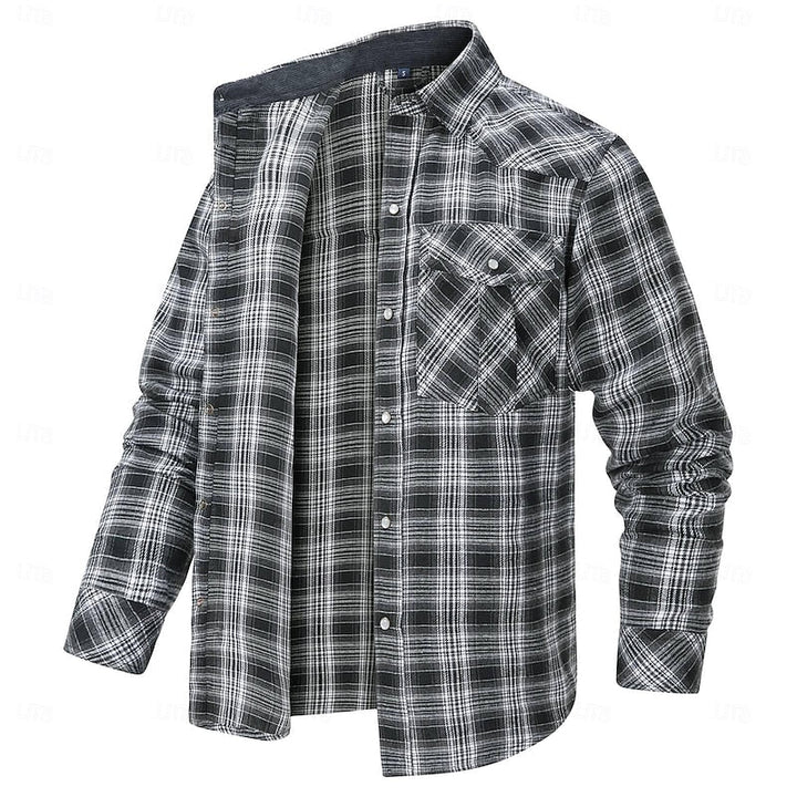 Bellamy | Rugged Checked Overshirt