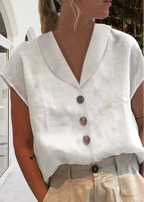 Elegant Linen Top – Effortless Summer Ease