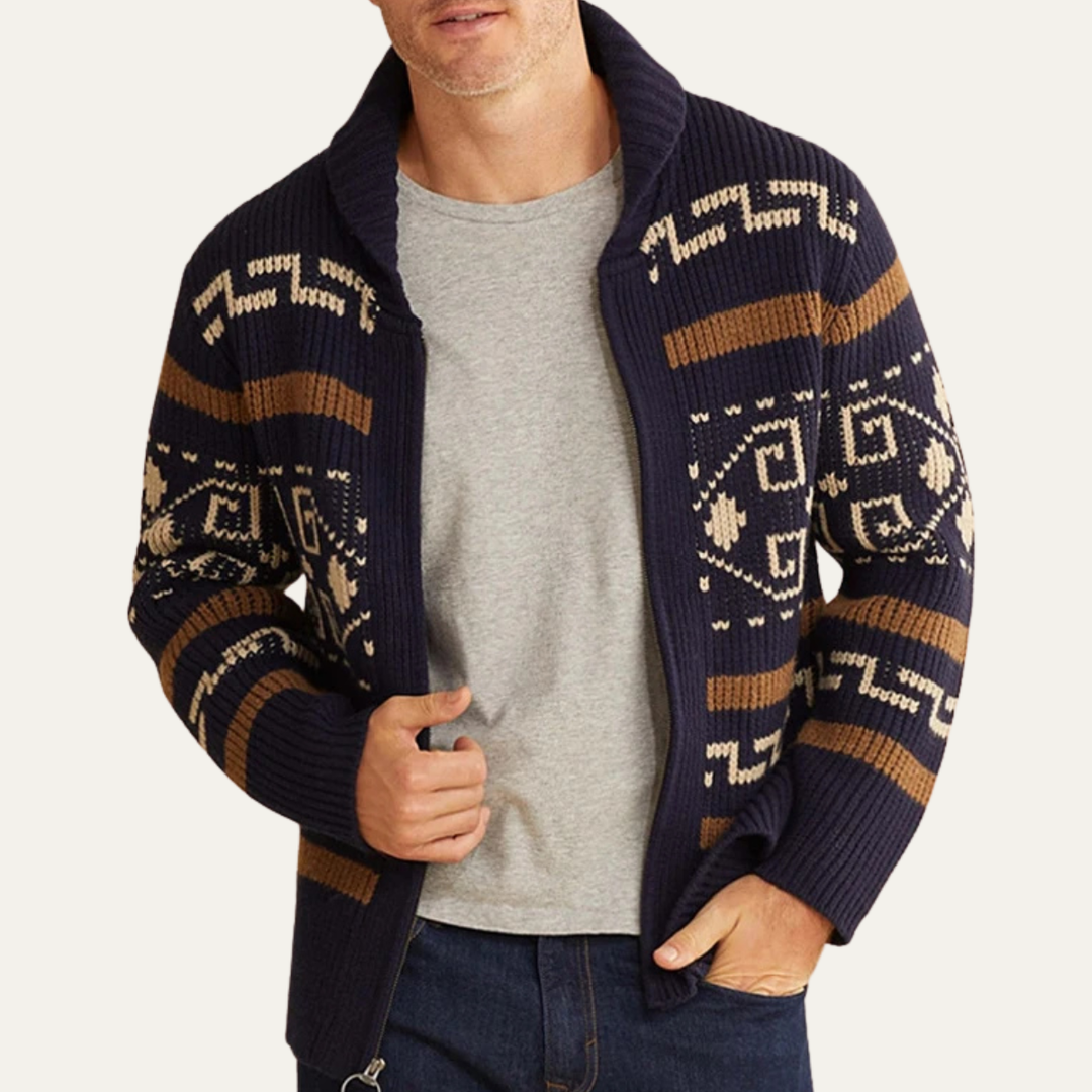 Enzo | Oversized Signature Graceful Cardigan