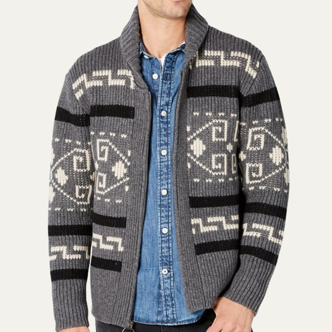 Enzo | Oversized Signature Graceful Cardigan