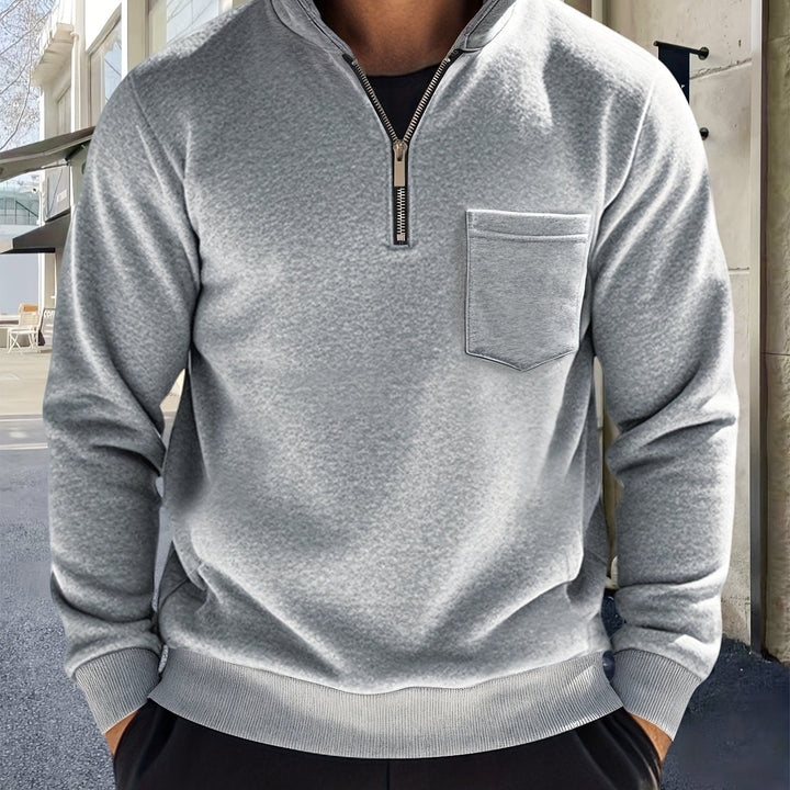Emmett | Refined Half-Zip Pullover