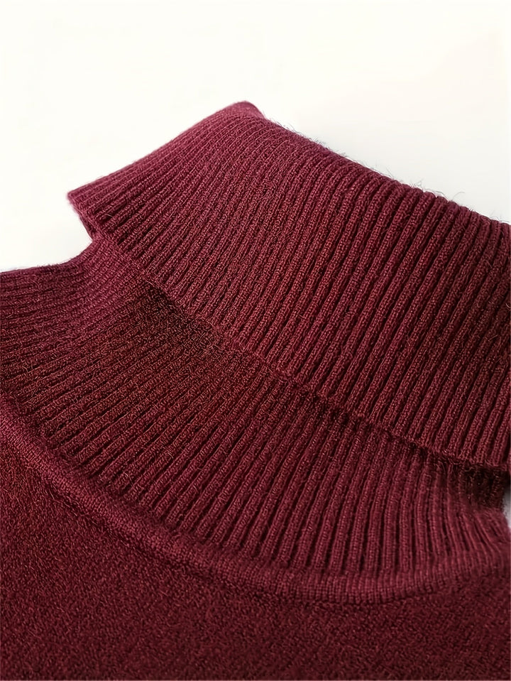 Duncan | Refined Roll-Neck Sweater