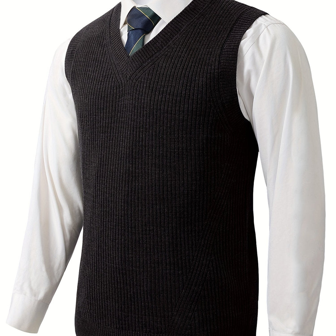 Trevor | Classic V-Neck Sweater Vest