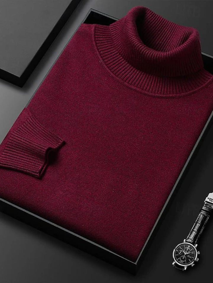 Duncan | Refined Roll-Neck Sweater