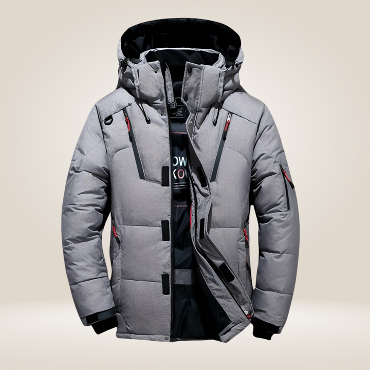 Nordfall Men’s Parka Winter Jacket – Thick Fleece-Lined Waterproof & Windproof Coat