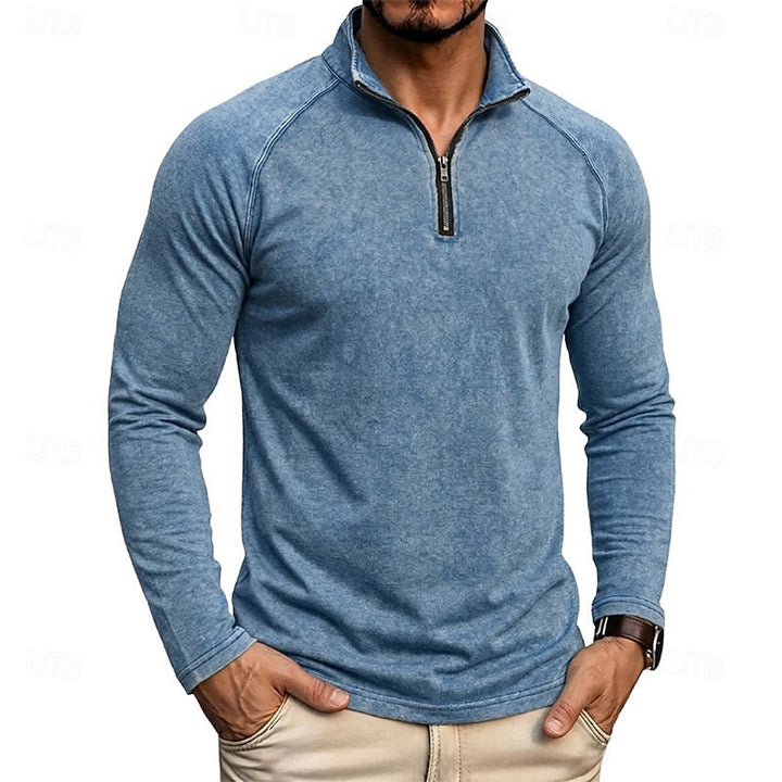 Holt | Classic Quarter-Zip Shirt
