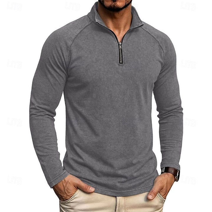 Holt | Classic Quarter-Zip Shirt