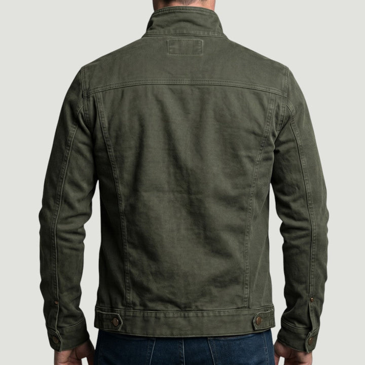 Men’s Zip Front Jacket Casual Streetwear Outer Layer