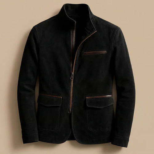 Men’s Casual Zip Up Jacket Lightweight Everyday Outerwear