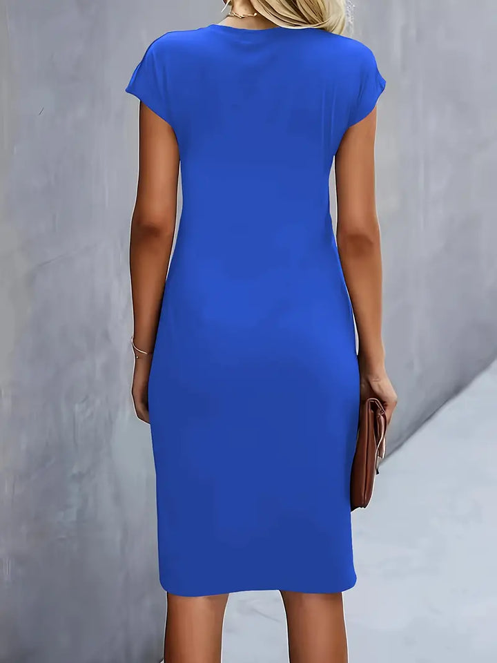 Jacinda | Elegant Flattering Midi Dress