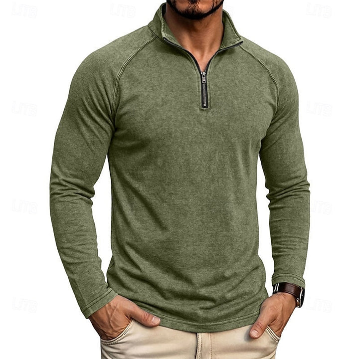 Holt | Classic Quarter-Zip Shirt