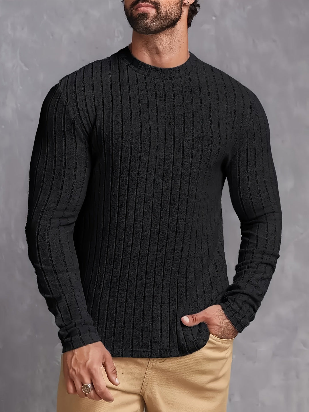 Aarav | Longline Sartorial Fluid Sweater
