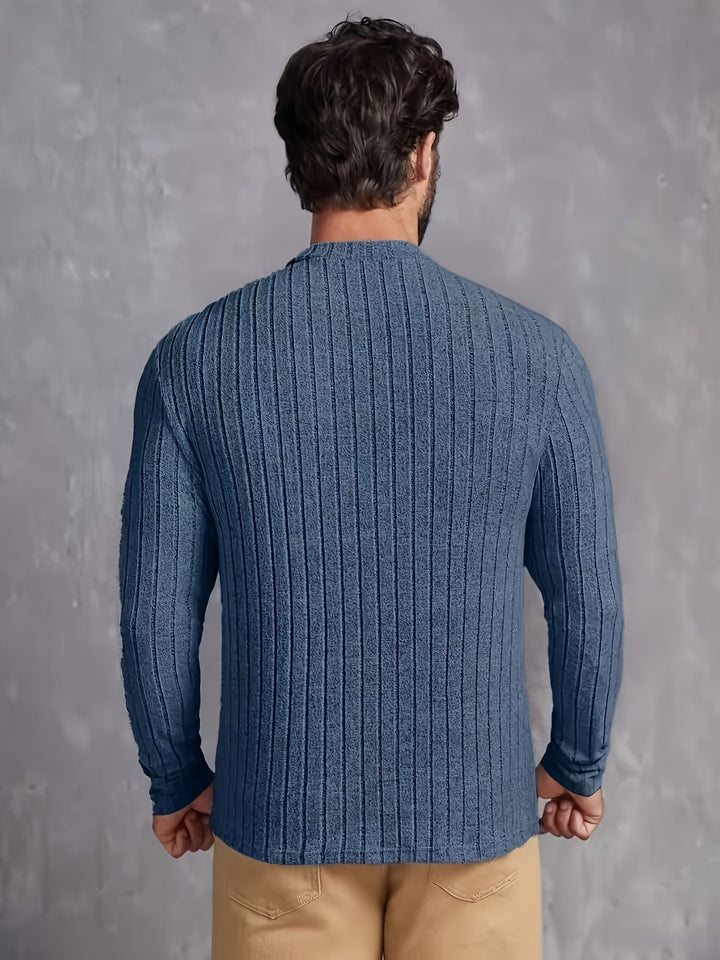 Aarav | Longline Sartorial Fluid Sweater