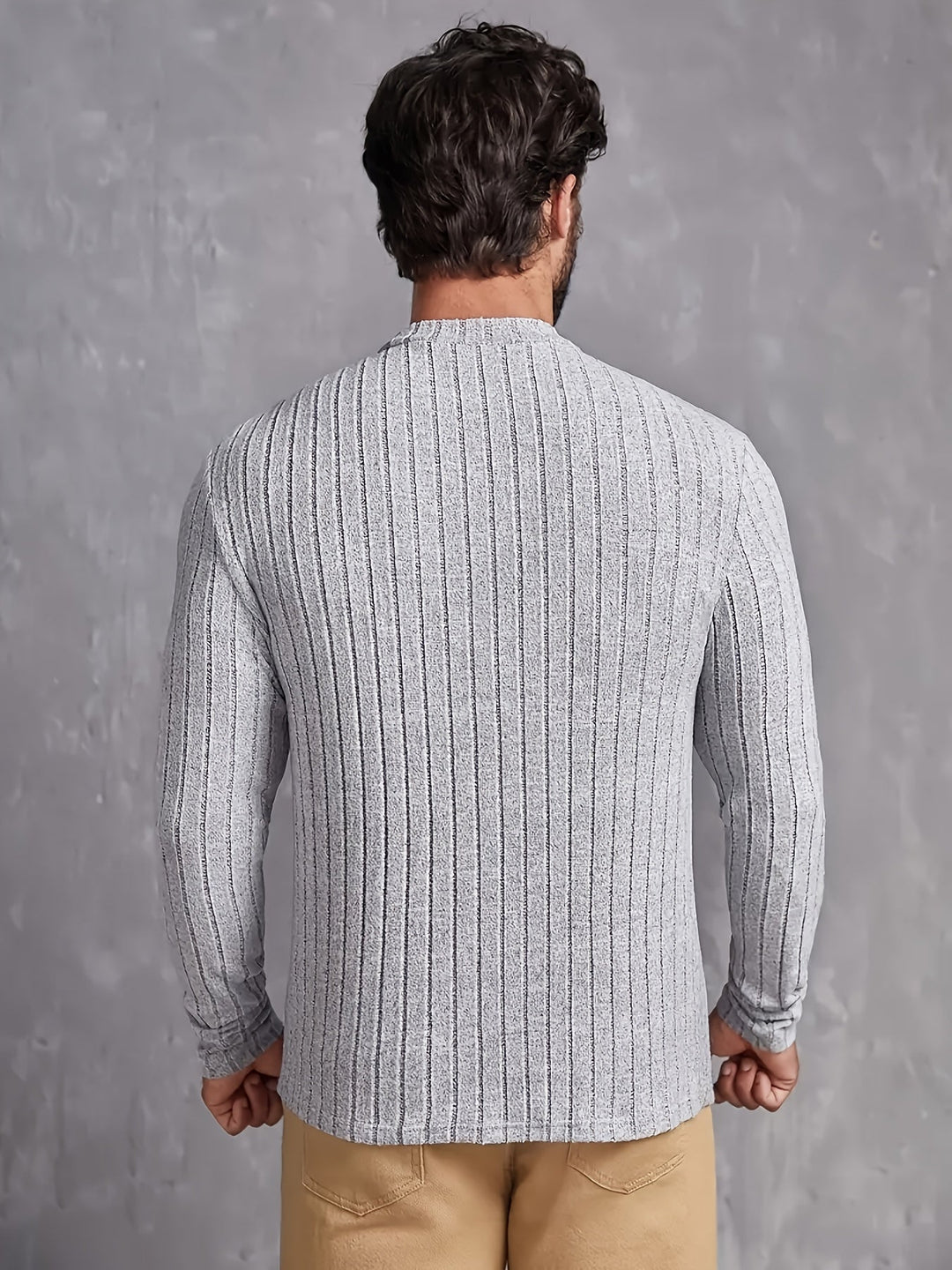 Aarav | Longline Sartorial Fluid Sweater