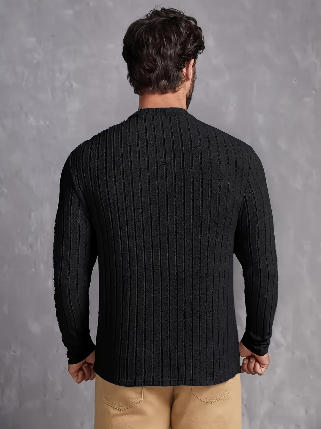 Aarav | Longline Sartorial Fluid Sweater