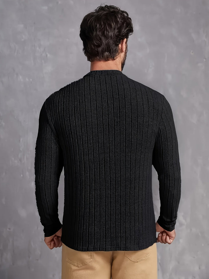 Aarav | Longline Sartorial Fluid Sweater