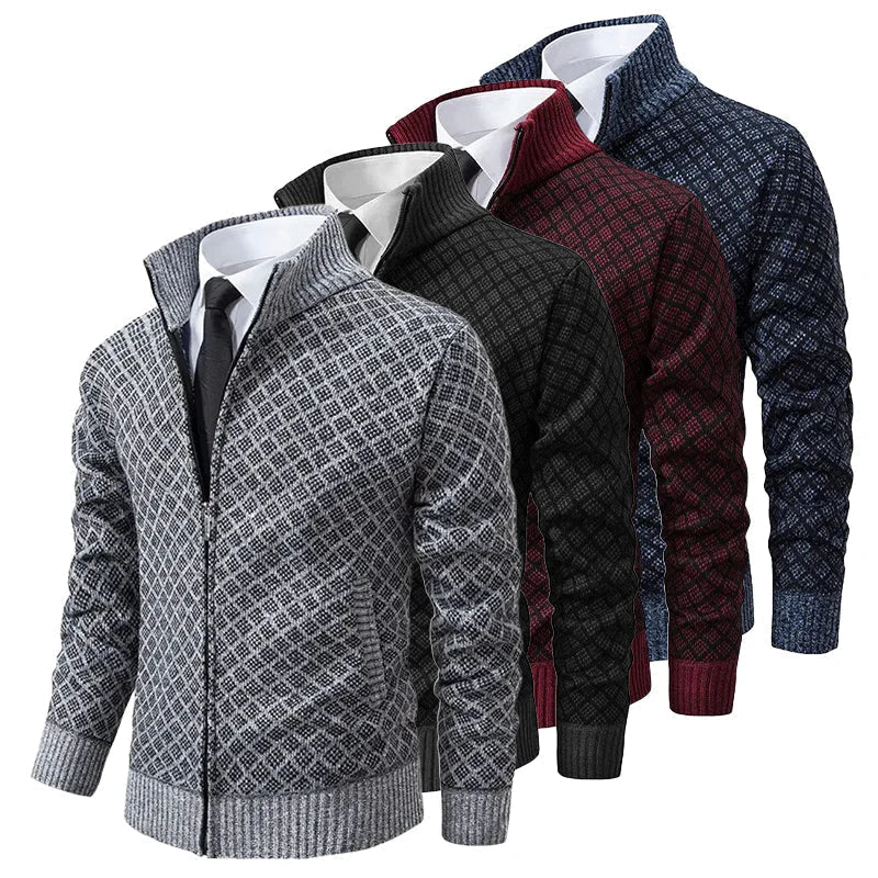 Takumi | Zip-Up Longline Relaxed Cardigan