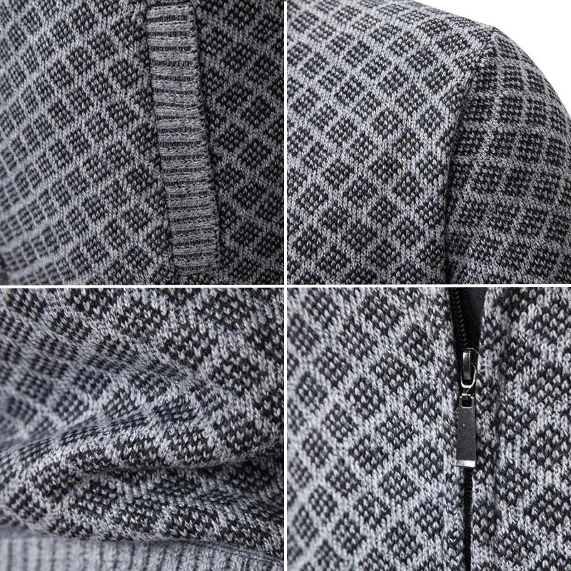 Takumi | Zip-Up Longline Relaxed Cardigan