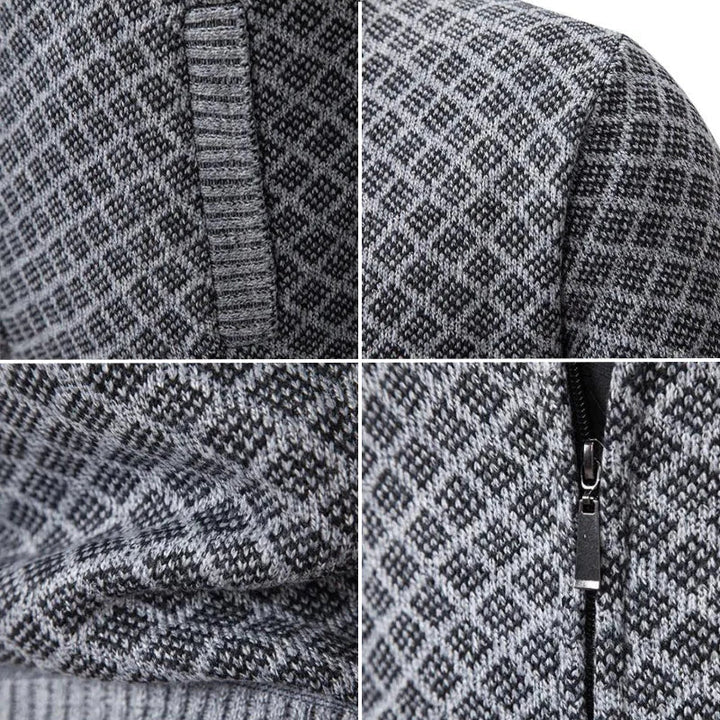 Takumi | Zip-Up Longline Relaxed Cardigan