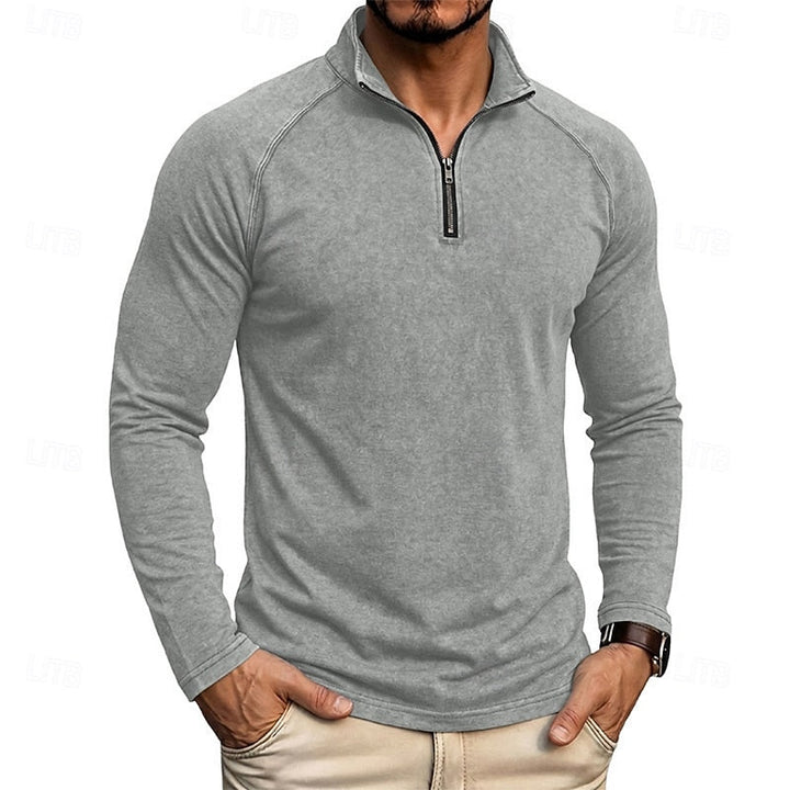 Holt | Classic Quarter-Zip Shirt