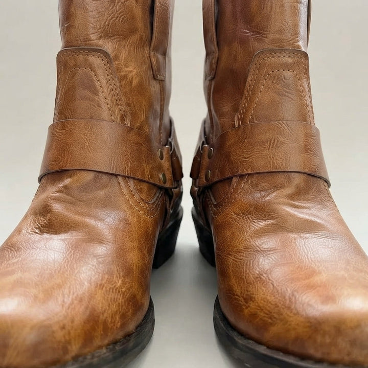 Men’s Ankle Boots Casual Buckle Detail Everyday Footwear
