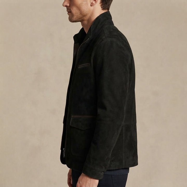 Men’s Casual Zip Up Jacket Lightweight Everyday Outerwear