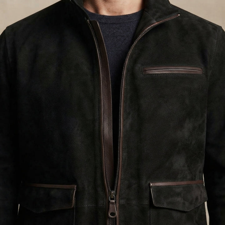 Men’s Casual Zip Up Jacket Lightweight Everyday Outerwear