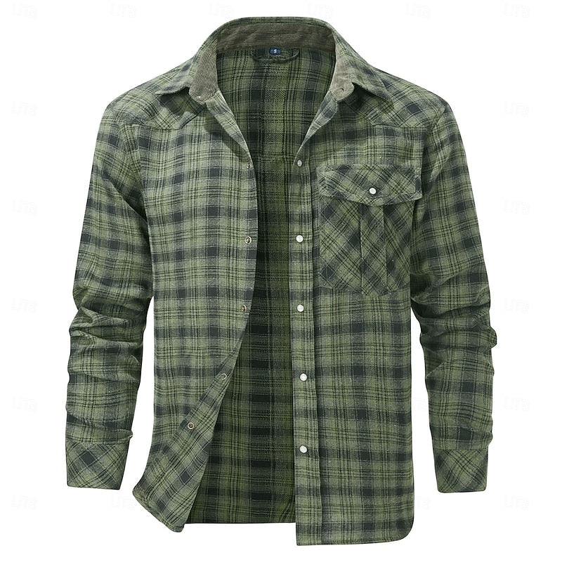 Bellamy | Rugged Checked Overshirt