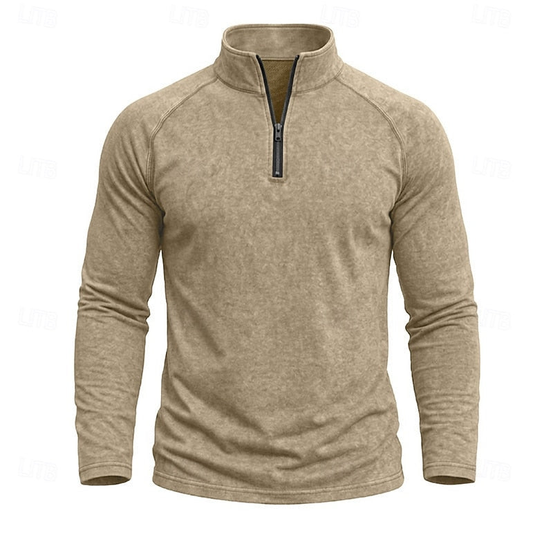 Holt | Classic Quarter-Zip Shirt