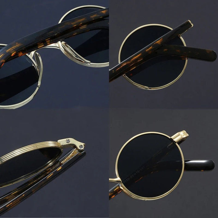 Archie | Sunglasses Round Vintage Metal Frame Retro UV400