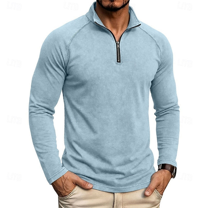 Holt | Classic Quarter-Zip Shirt